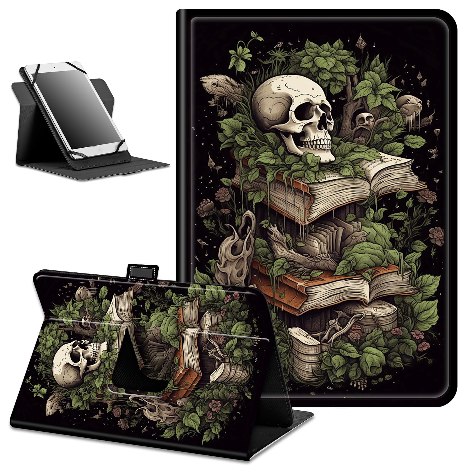 for LG G Pad 5 10.1 Inch Universal Tablet Case,Slim PU Leather Multi-Angle Viewing Cover with 360 Degree Rotatable Kickstand for LG G Pad 5 10.1"