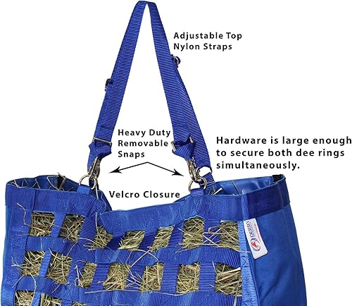 Miniatura 3 de Derby Originals - Bolsa de heno para caballos con alimentación lenta, parte inferior súper resistente con 6 meses de garantía
