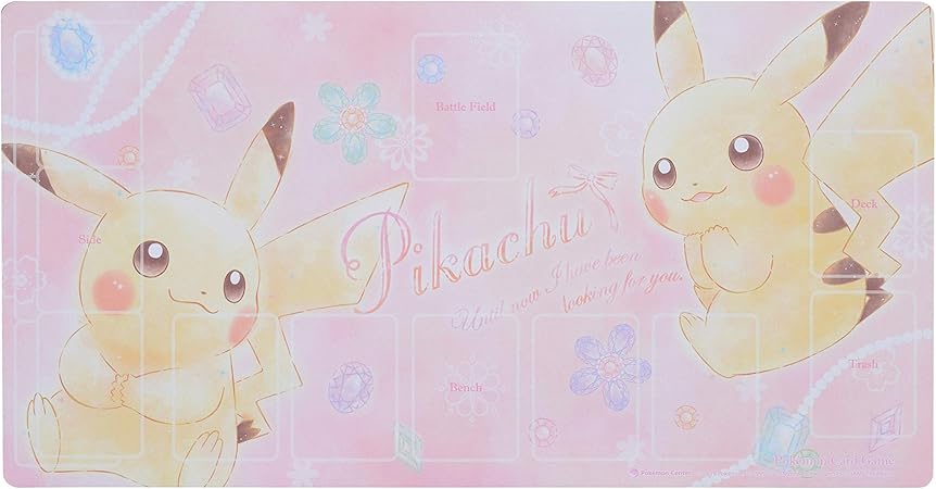 ポケモンカード ポケカ ラバープレイマット ジュエル ピカチュウ