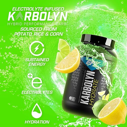 Miniatura 3 de EFX Sports Karbolyn Hydrate  Bebida deportiva sin azúcar  Suplemento de carbohidratos en polvo  electrolitos  Carga de carbohidratos energiza mejora