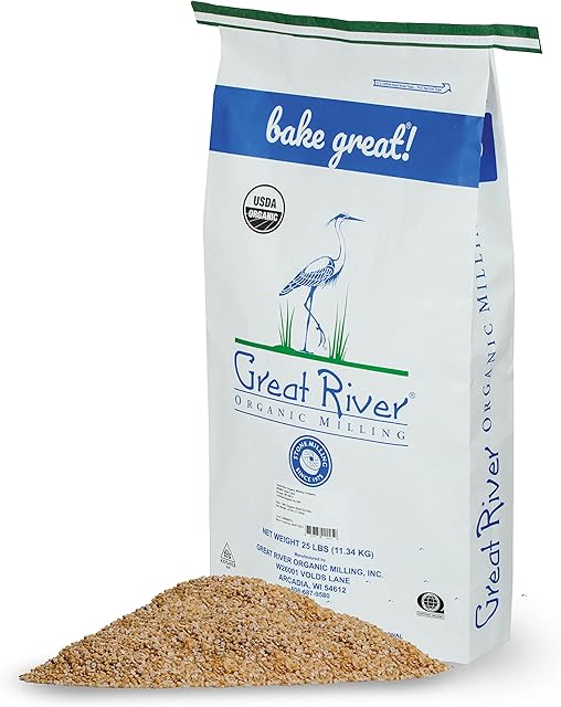 Great River Organic Milling, Oatmeal, Steel Cut Oats, Organic, 25-Pounds (Pack of 1)