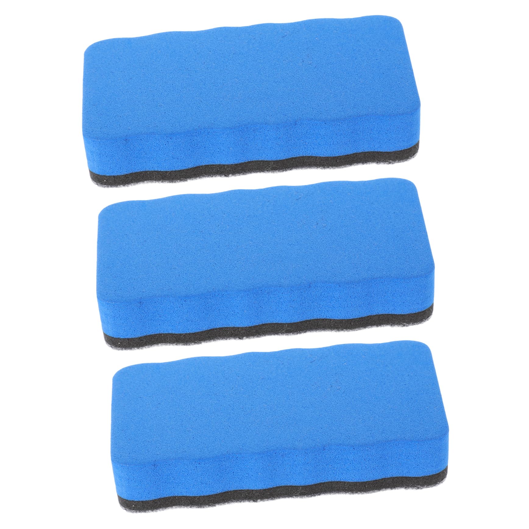 ROMISBABA Magnetic Dry Erase Erasers 3 Pack Small for Whiteboard Blackboard Glass