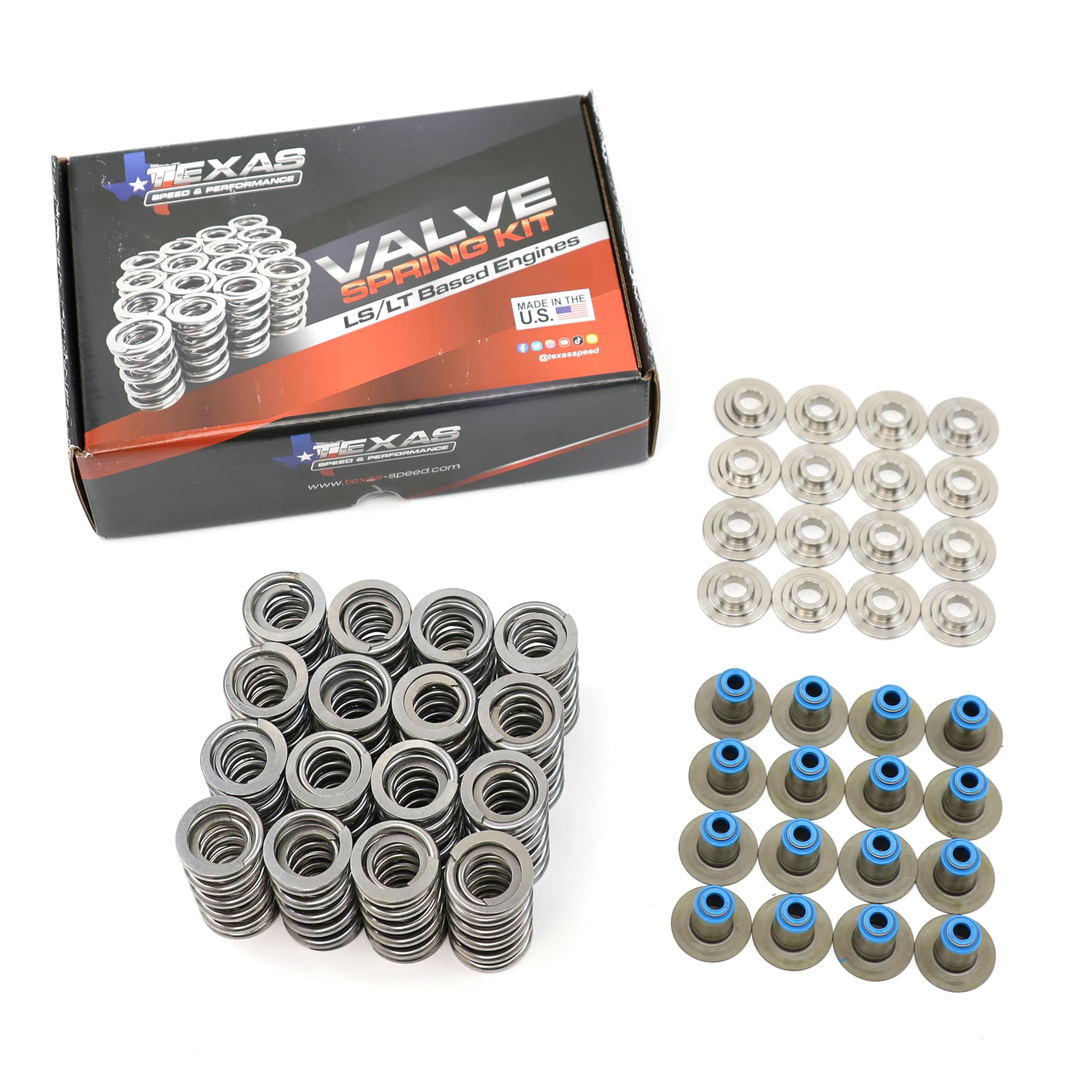 Amazon.com: Texas Speed Gen V LT Dual Valve Spring Kit .660 Lift