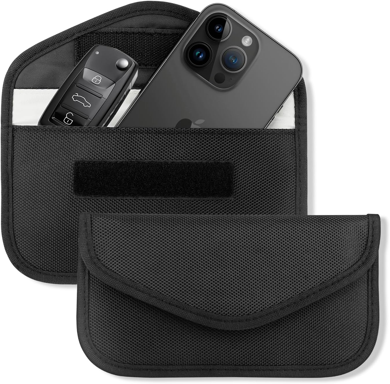 2PCS Key Fob Case,AntiTheft Key Fob Protector for Holding