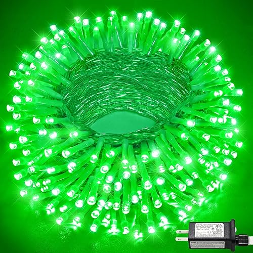 Miniatura 37 de Guirnalda de 300 luces LED para exteriores, 300 luces LED conectables de Navidad para interiores, impermeables, con 8 modos, luces de hadas Multi