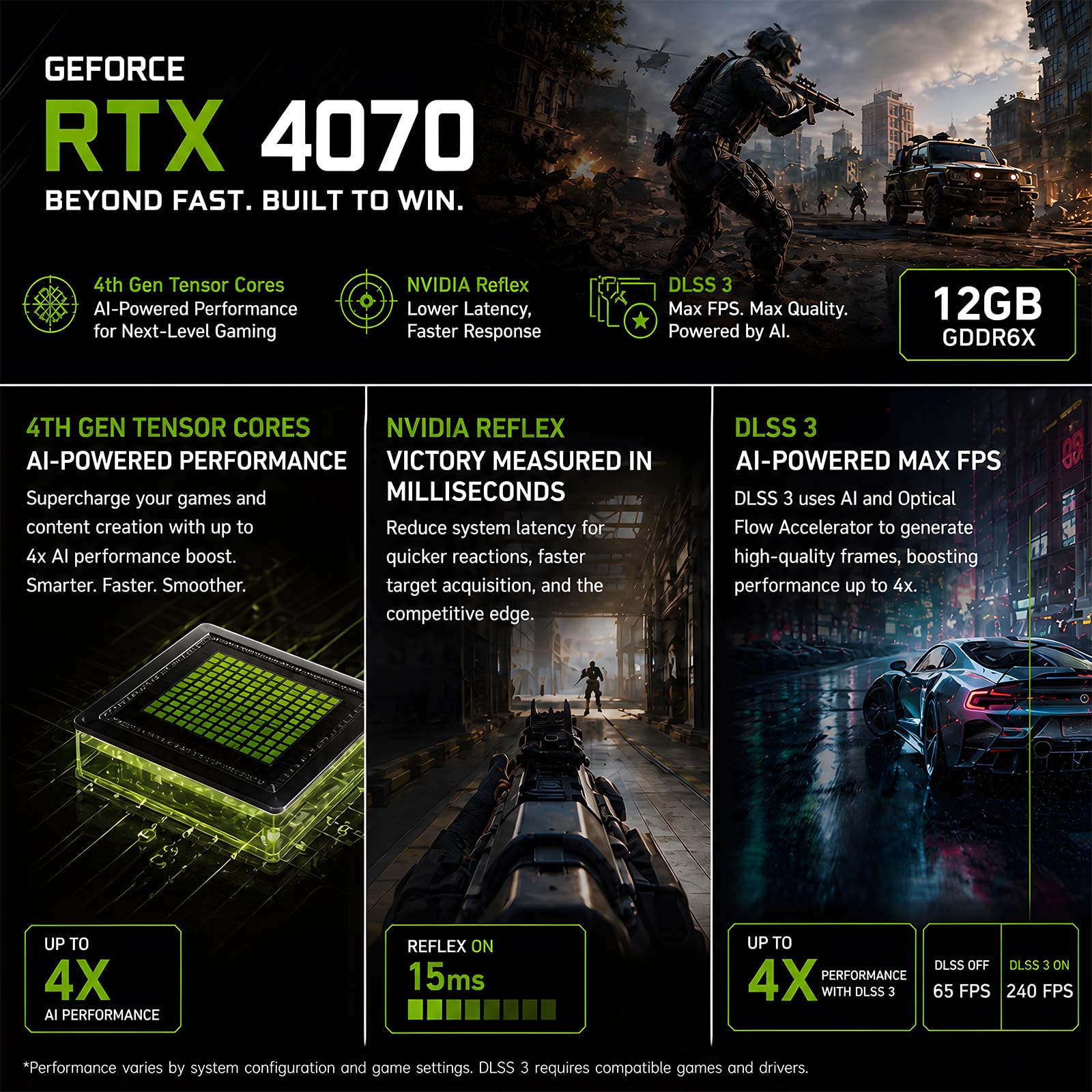 Mini Gaming PC, Ordenador de Sobremesa i9-14900F 24 Núcleos hasta 5.8GHz, 64G DDR5, 2T M.2 PCIE4.0 SSD, Win-11 Pro, GeForce RTX4070 12G, Cuatro Pantallas, 8K@60Hz, Doble LAN, WiFi6E/BT5.3