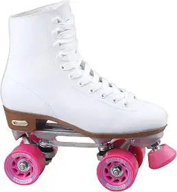 Chicago Patins femininos clássicos – Patins brancos