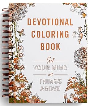 Amazon.com: Set Your Mind on Things Above: Devotional Coloring Book: 9781648702914: Dayspring: Books