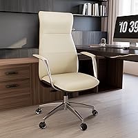 Vista 15 de EUREKA ERGONOMIC Silla de oficina de cuero de microfibra, silla de escritorio ergonómica, silla ejecutiva para juegos de oficina, cómoda silla