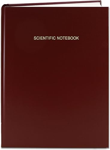 Miniatura 6 de BookFactory Green Scientific Notebook - 96 Pages (.25" Ruled Format), 8" x 10", Green Cover, Smyth Sewn Hardbound (LIRPE-096-SLR-A-LGT21)