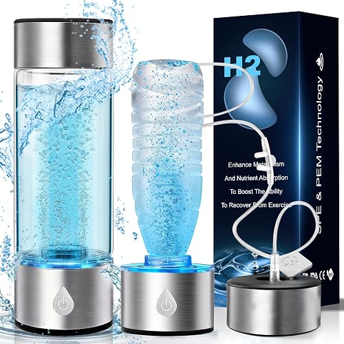 3 in 1 Hydrogen Water Bottle Generator, SPE PEM Tech