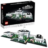 Architecture Collection&colon; The White House 21054 - Model Building Kit&comma; Creative Set for Adults and Teens&comma; Energizing DIY Project&comma; Iconic Presidential Office&comma; Great Collectible Gift for Father&apos;s Day