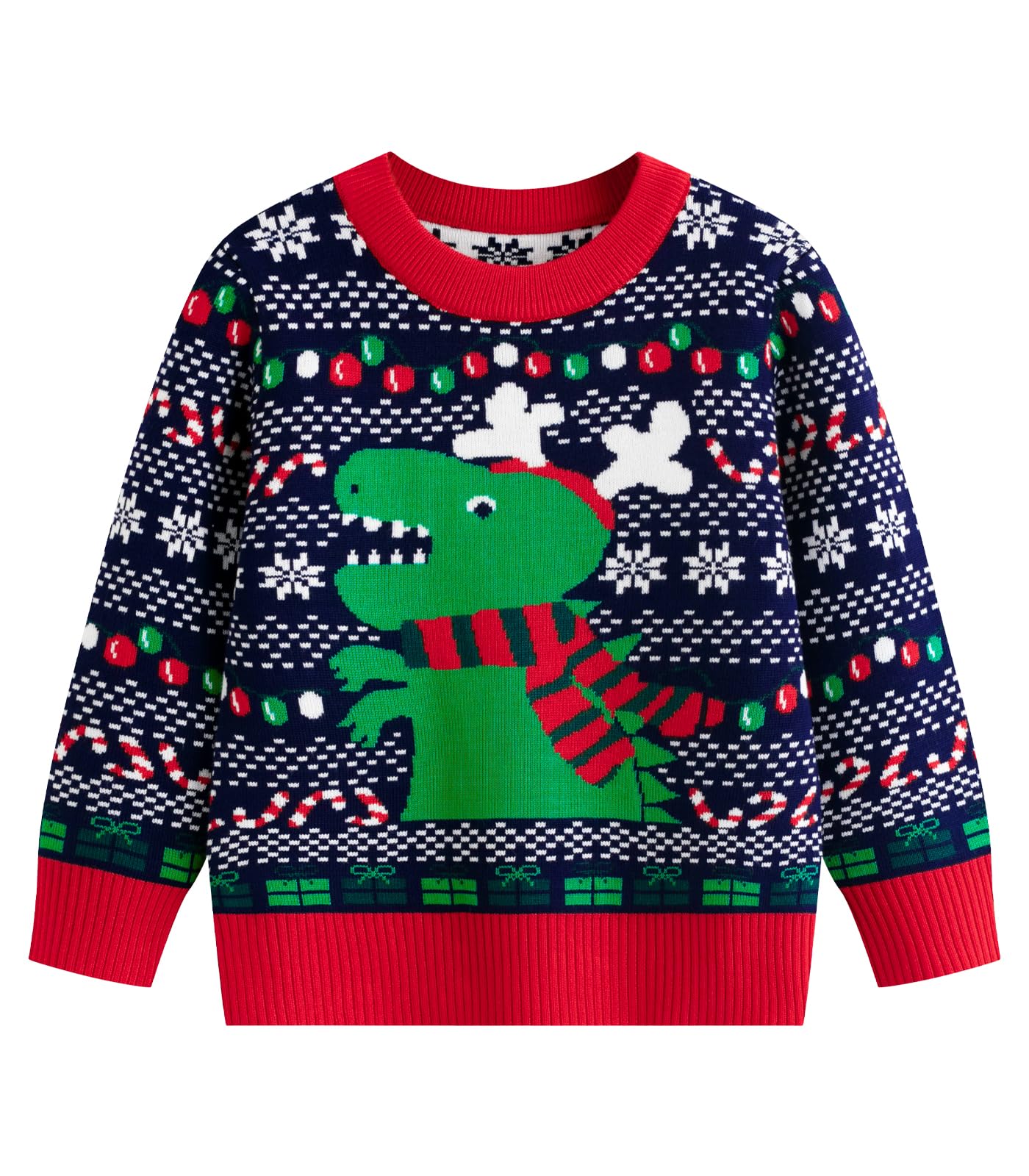 Remimi Kids Christmas Sweater for Toddler Girls Boys Holiday Pullover Top