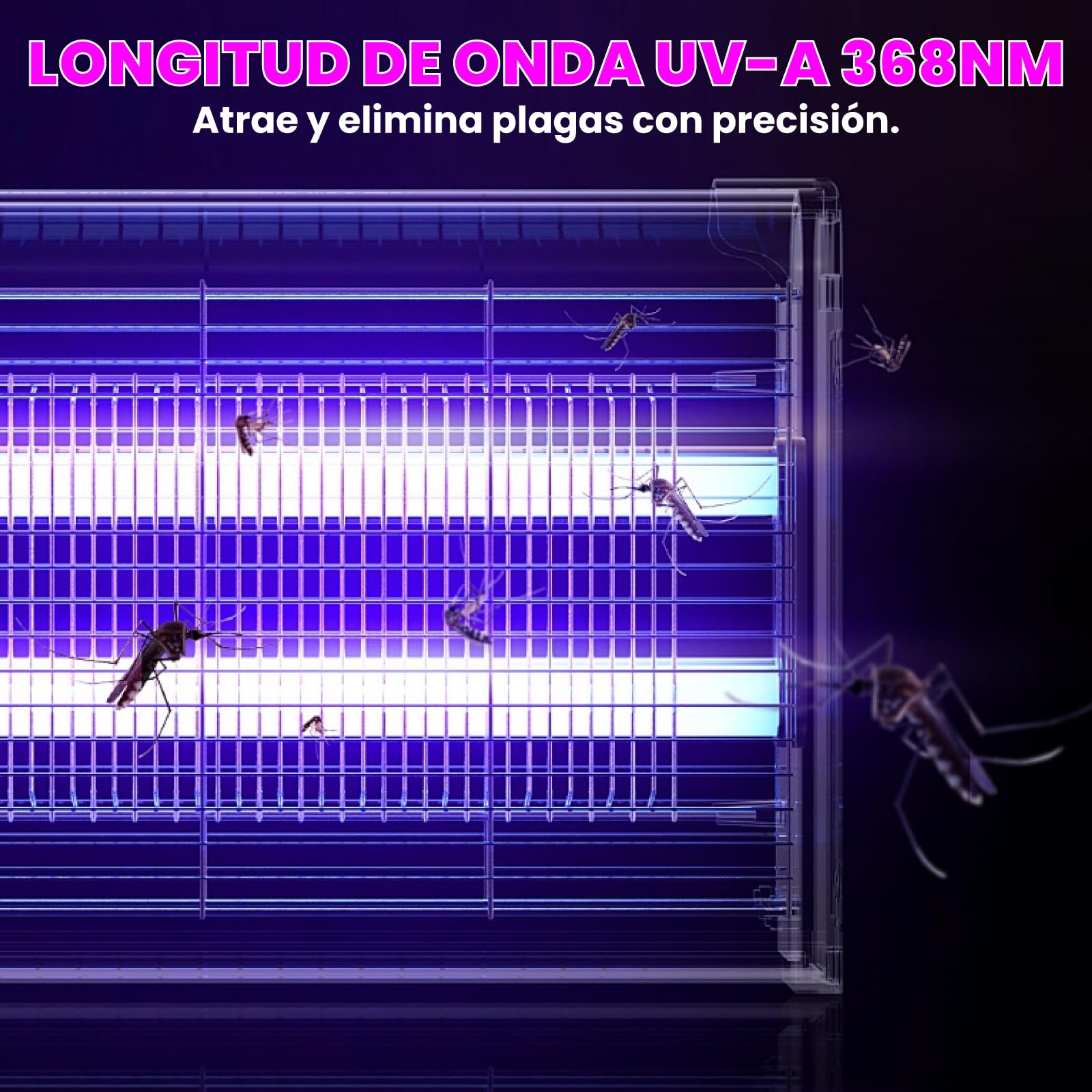 Lustaled FSL BL T5 8W Lámparas de Repuesto para Lampara Antimosquitos, Bombillas de Repuesto, 30.5cm Lámparas UV para 8/16W Lampara Antimosquitos, Mata Mosquitos Electrico (2 Unidades)