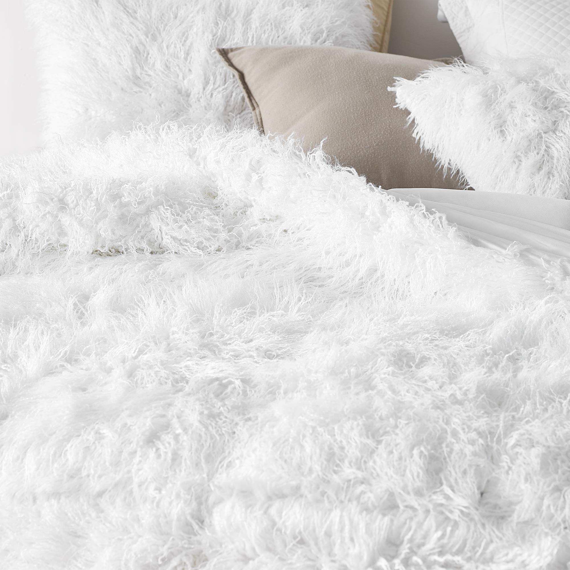 Byourbed The Bare Himalayan Yeti - Coma Inducer King Comforter - Pure White