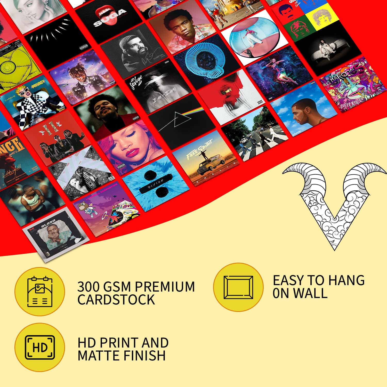 Music Album Art Posters - Retro Wall Decor -5