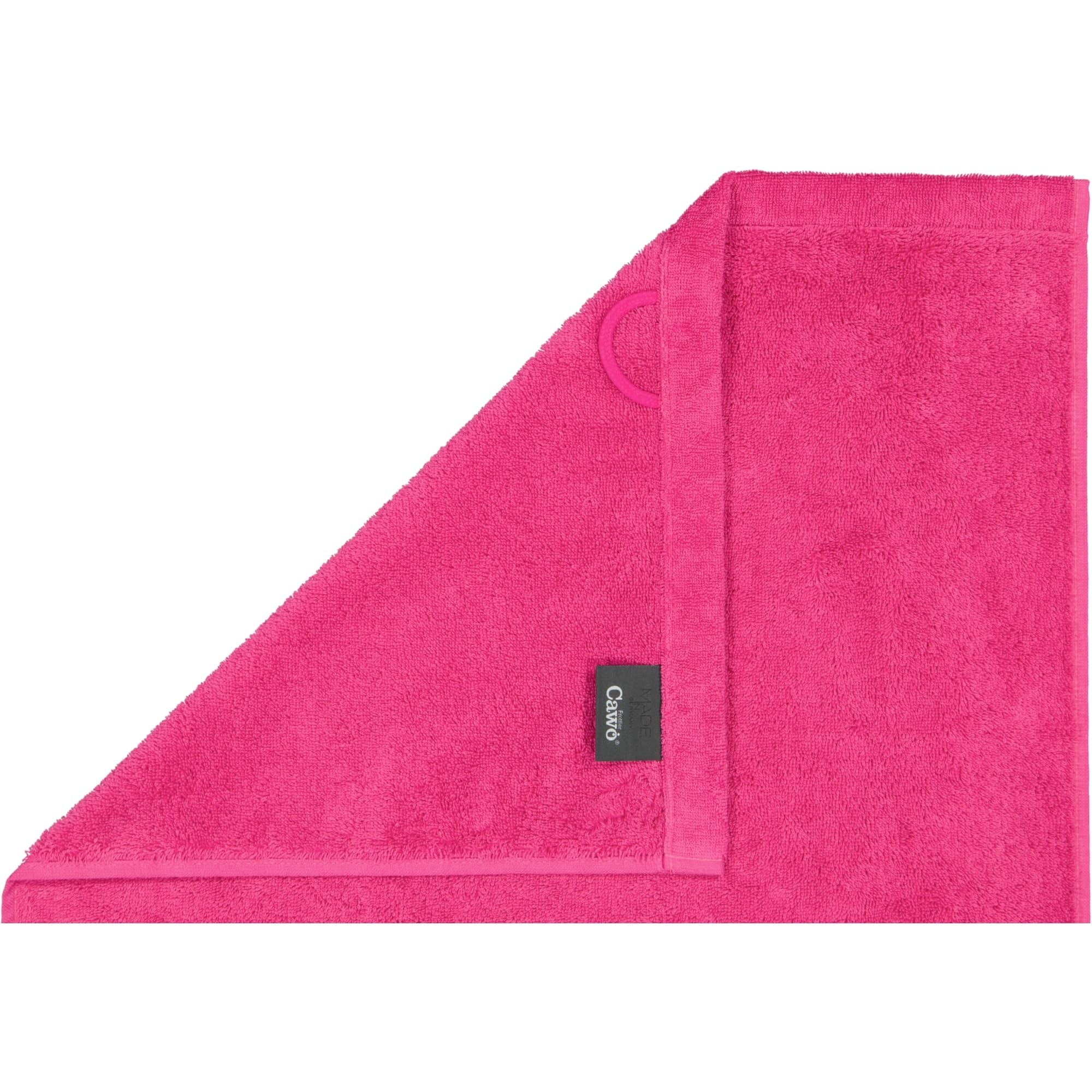 Serviettes Cawö Life Style Uni 7007, Coton, rosa, Serviette de bain 70 x 140 cm