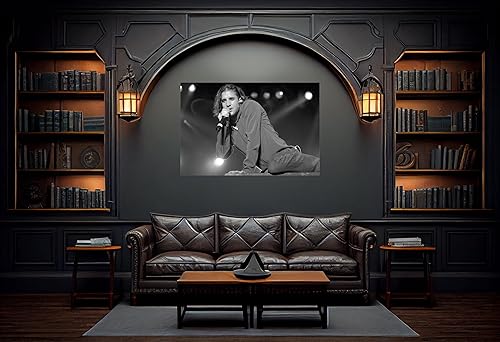 Miniatura 5 de Scott Stapp - Póster impreso  Paisaje blanco y negro  Decoración del hogar para sala de estar, comedor, oficina, dormitorio, pasillo, oficina en