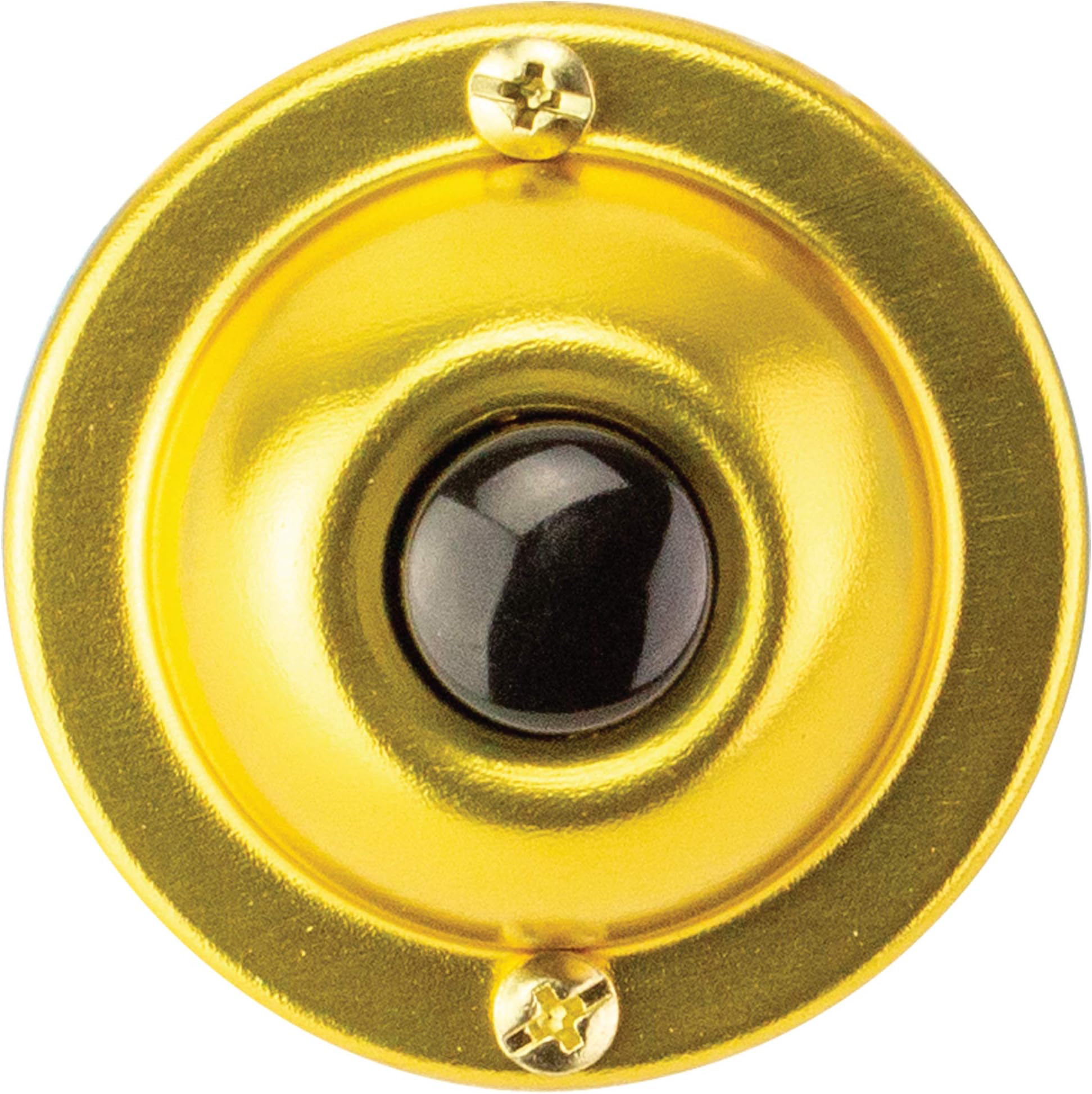 Everyday Door Bell Chime Button, Size: 1.75, Brass