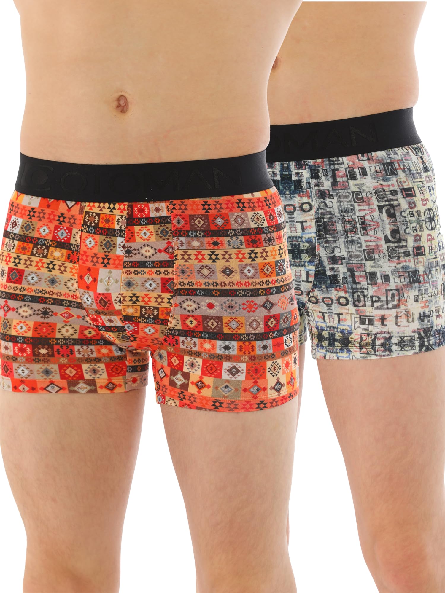 otoman 100% Bamboo Printed Trunks for Men Pack of 1 Natural Bamboo Fibers | Anti-Bacterial | Odour Free-picture-17