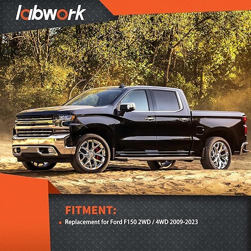 Miniatura 5 de labwork Kit de grilletes de acero de caída trasera de 1 pulgada a 2 pulgadas de repuesto para Ford F150 2WD 4WD 2009-2023