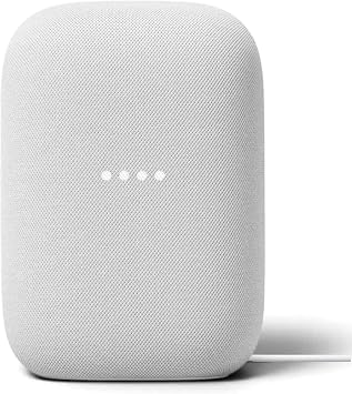 Google Nest Audio 3-Pack Smart Speakers Multi-Room Wireless Home Speaker Bundle with Bluetooth, Wi-Fi, Assistant, Stereo Sound, Voice Control & Smart Home Integration