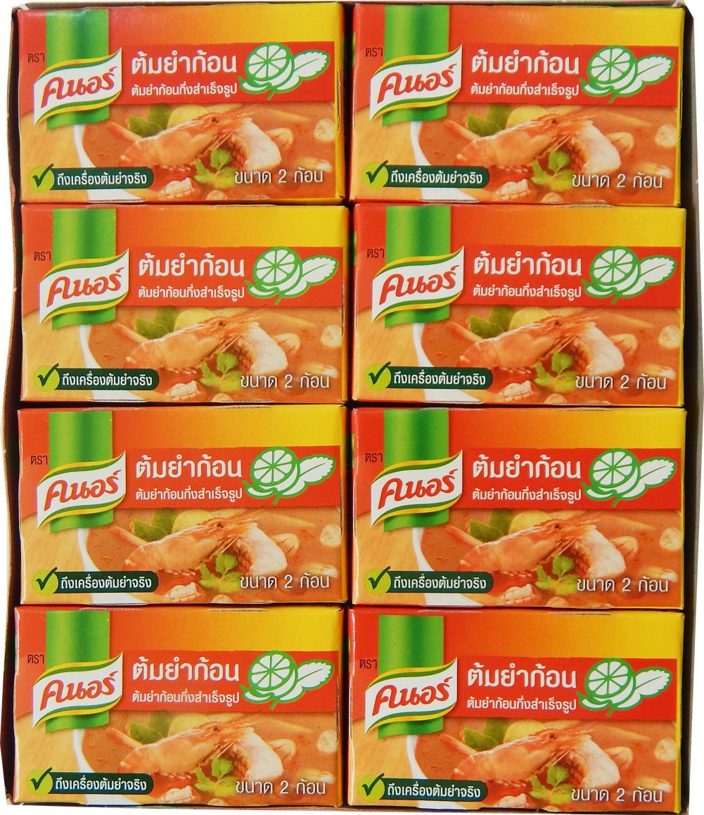 Knorr Tom Yum Seasoning Bouillon Cubes