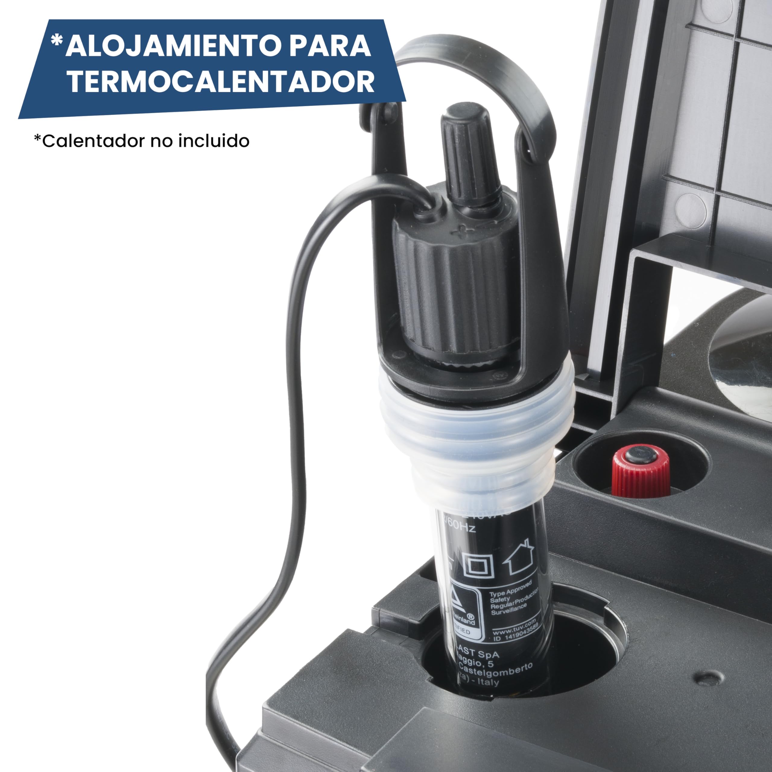 Hydor Filtro Externo Acuario Professional 2.0, Filtro para Acuario, Silencioso, Materiales Filtrantes Incluidos, Difusor Interno de CO2 Autocebante, Fácil Mantenimiento, para Acuarios de hasta 250 l