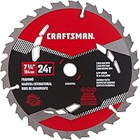 Vista 2 de CRAFTSMAN CMAS3725243 3 Pack 7-1/4-In 24-Tooth Carbide Circular Saw Blade
