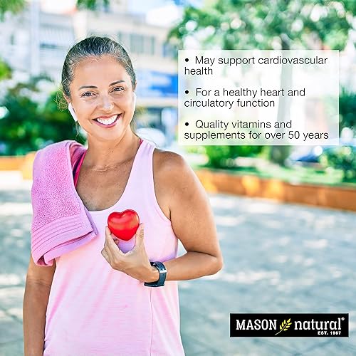 Miniatura 6 de MASON NATURAL Ácido fólico de 800 mcg – Ayuda a la función del sistema nervioso, suplemento diario para la salud, el estado de ánimo y el cuidado
