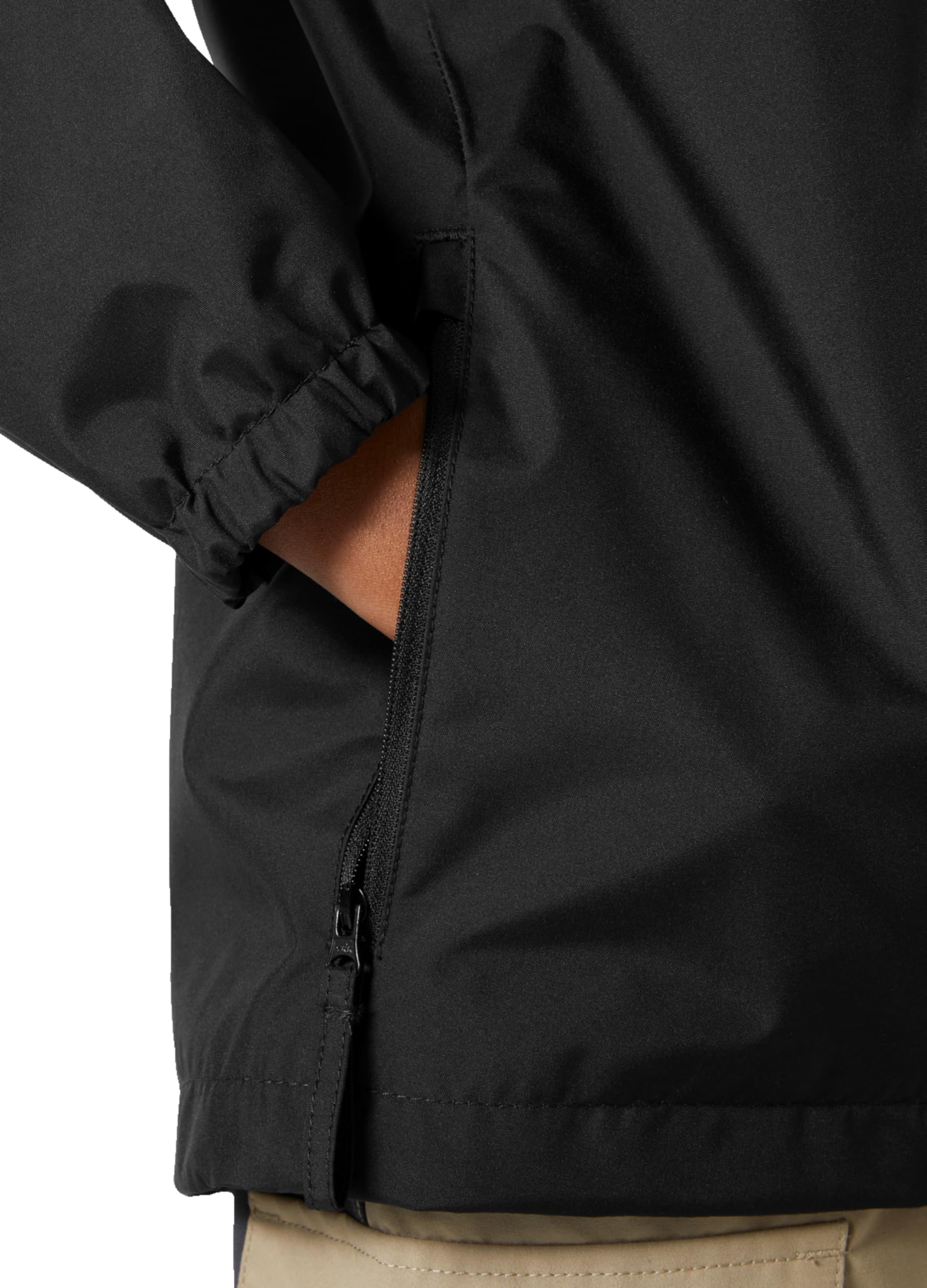 Helly Hansen Jr Crew Hooded Jacket Giacca antipioggia Unisex - Bambini e ragazzi (Pacco da 1)