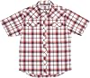Mens Short Sleeve Stockyard Button Down Shirt, Breathable Performance Work Shirt for Farmers and Ranchers with UPF30