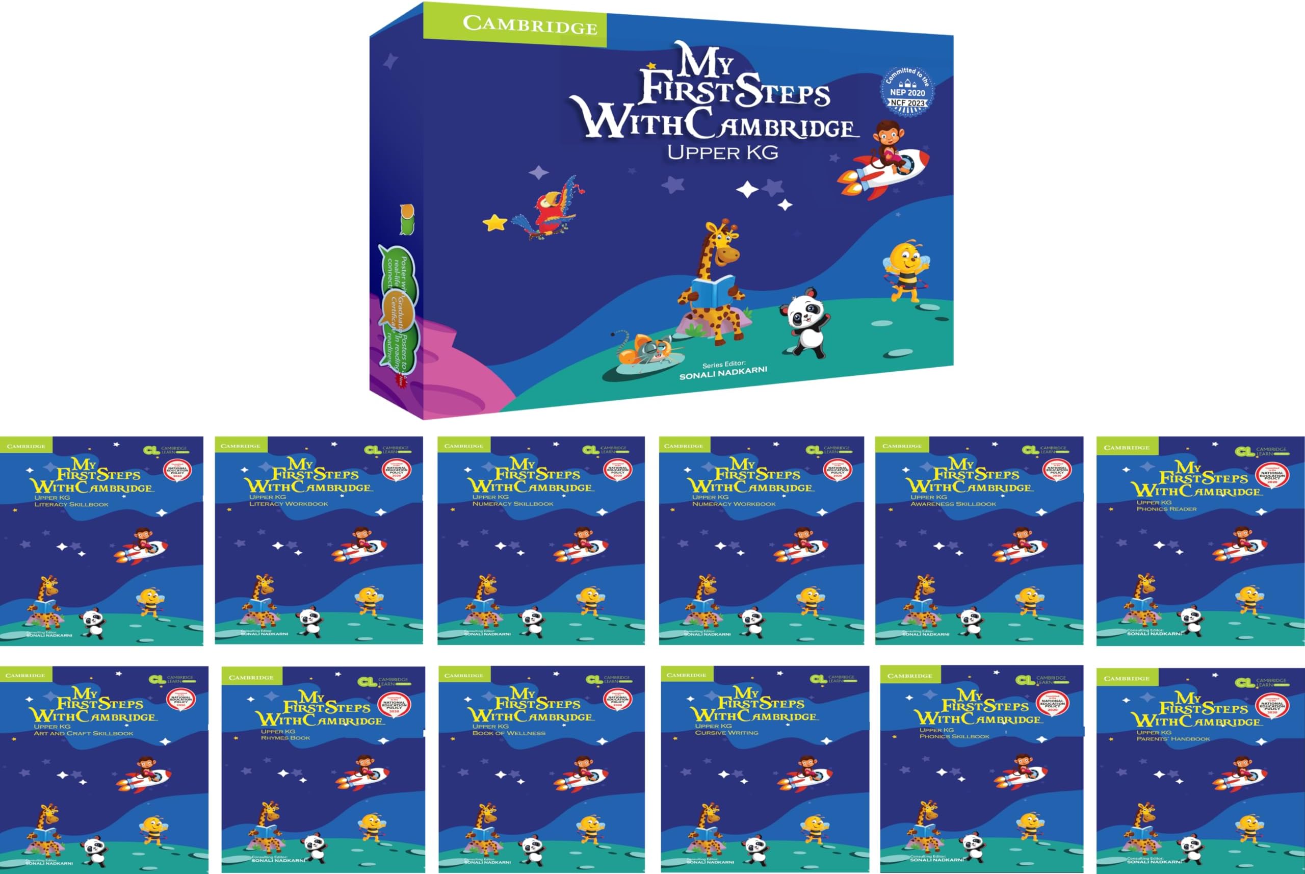 My First Steps with Cambridge Upper KG Kit (All Board General Studies) Paperback – November 2, 2022