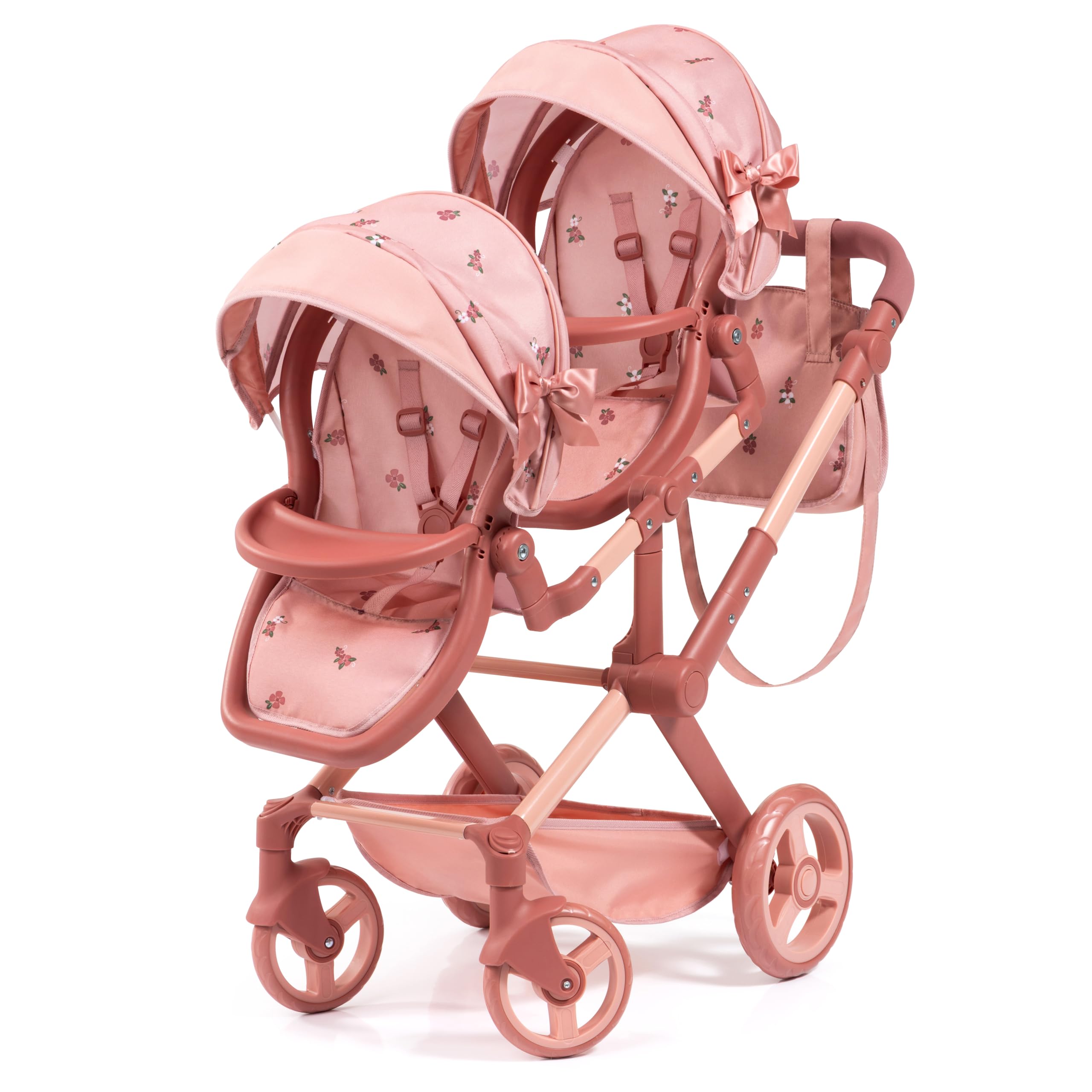 Bayer Design Zwillingspuppenwagen Twin XEO mit Tasche und Sonnendach