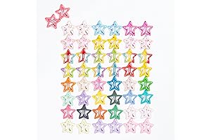 Star Hair Clips: Kawaii Charm for All