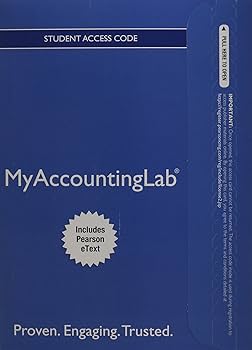 Amazon.com: NEW MyLab Accounting with Pearson eText - Access