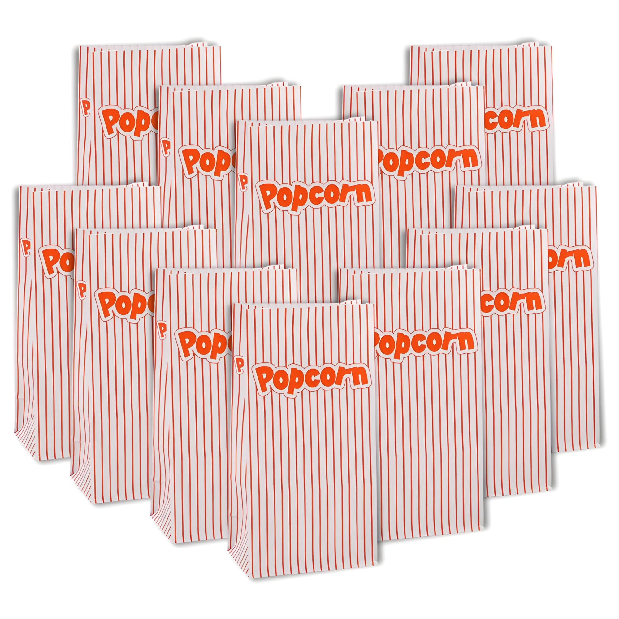 Dozen Popcorn Paper Bags