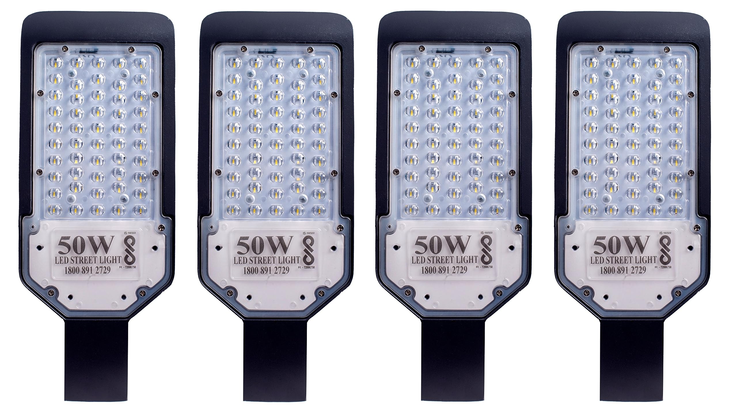 PE 50 Watts Lens LED Street Light Waterproof IP65 Full PolyCarbonate Body,140 Per watt Lumens with 2 Year Warranty BIS Approved Pack Of 4 (B0CCGDMK9F) Amazon Price History, Amazon Price Tracker