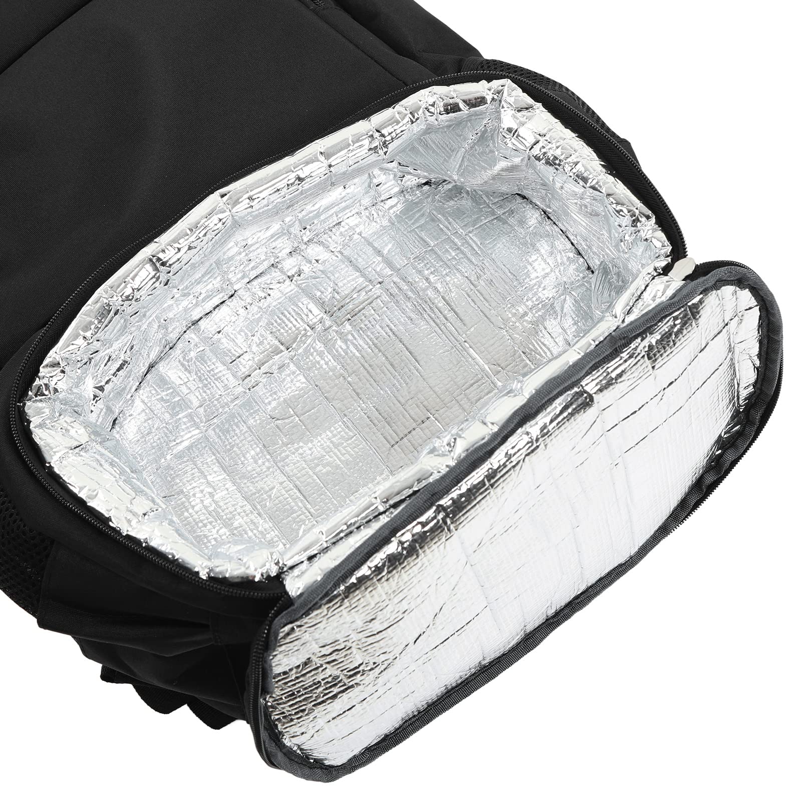 Torba termoizolacyjna PolyGen o dużej pojemności z bocznym złączem USB do lunchów na kempingu i w pracy, wielokomorowa organizacja, izolowany plecak Oxford