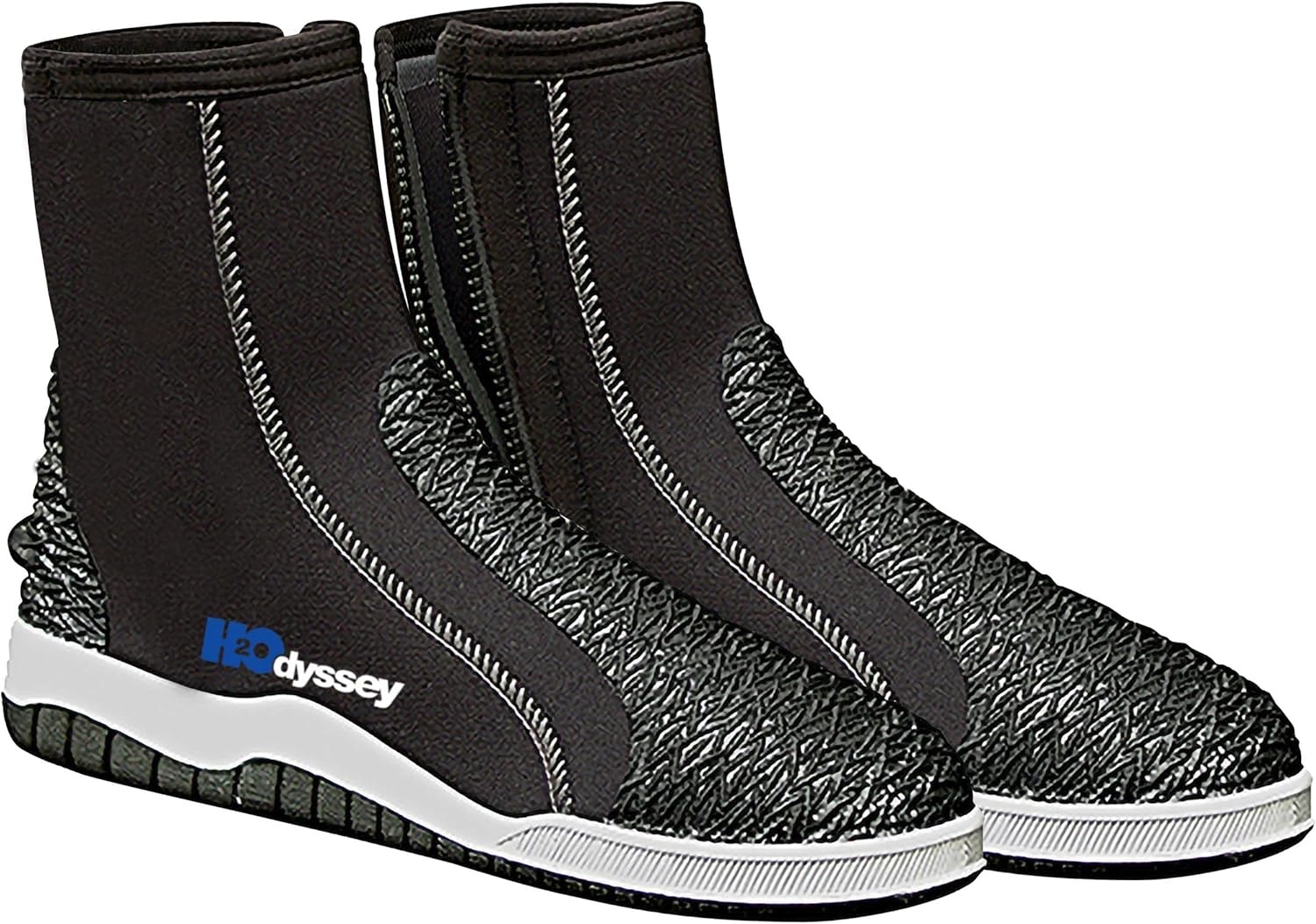 H2ODYSSEY Ultrasole 5mm Boot - Water Sports and Diving Shoes - with Extra High Ankle & Anti Slip Traction Sole