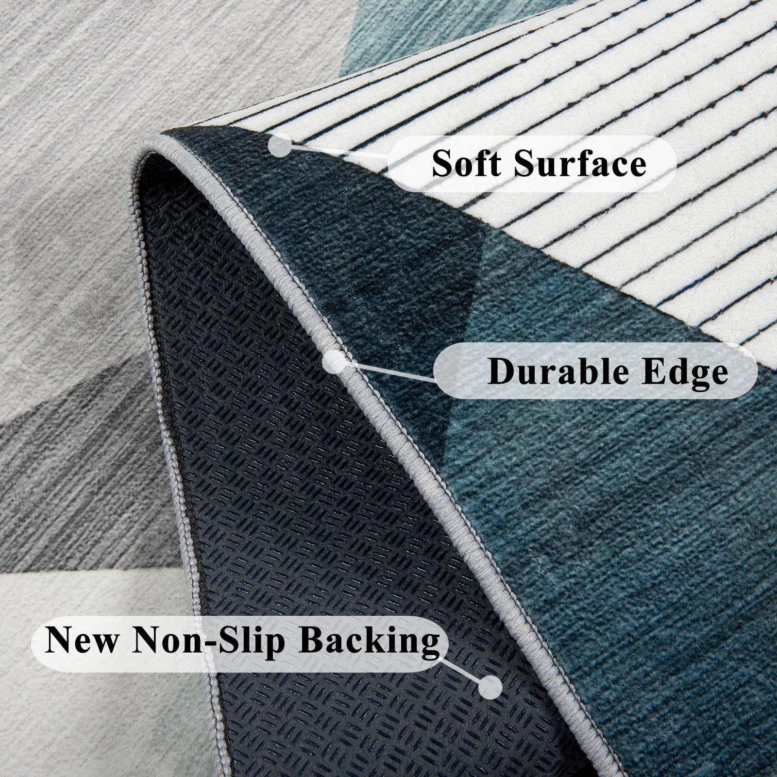 Alfombrilla Protectora Suelo para Silla de Oficina Alfombra Antideslizante 90x120cm Silla Gaming Resistente a los Arañazos Alfombrilla Protección para Suelos Duros Laminado Parqué 1
