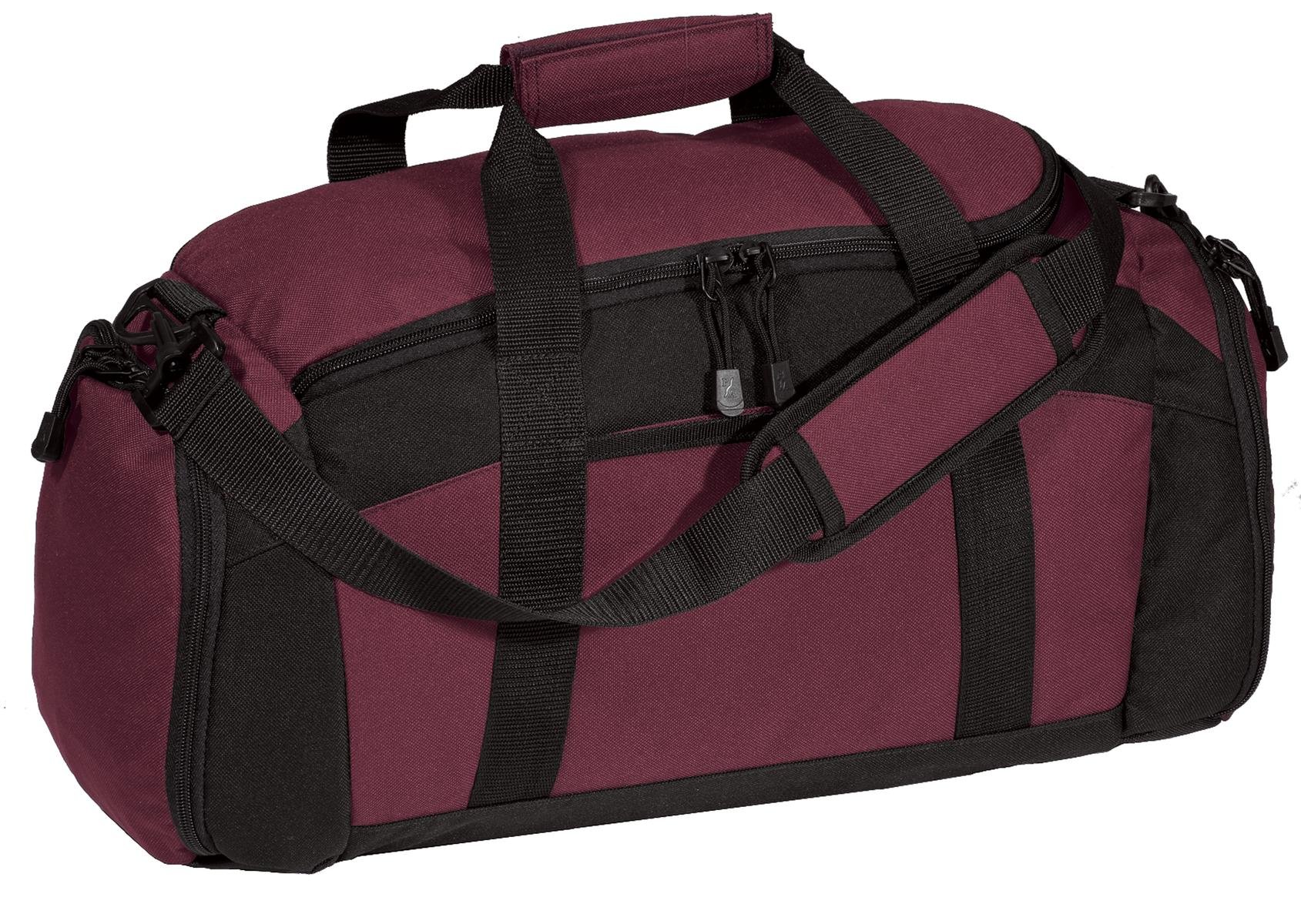 Port Authority - Gym Bag. BG970, Maroon, OSFA