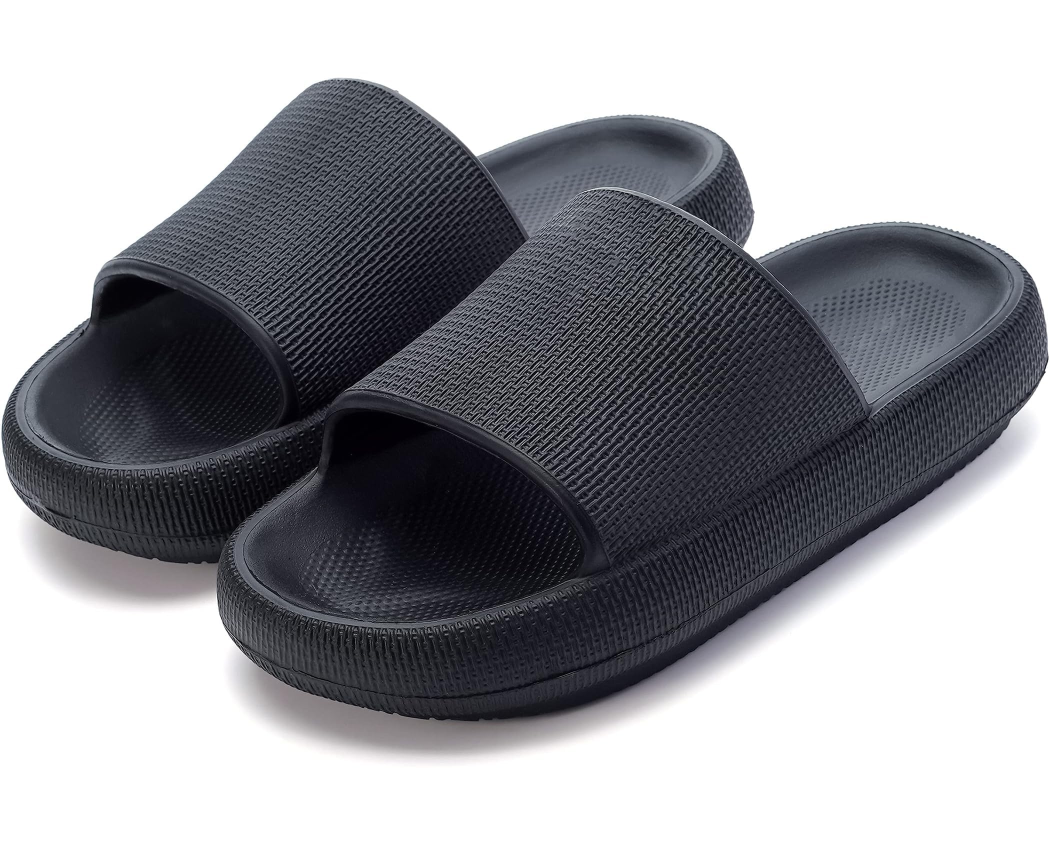 Misolin Ciabatte Donna Estive Nuvola Pantofole Uomo Doccia Sandali Comode Piscina Spiaggia Antisudore Slide Antiscivolo Scarpe da casa Interni ed Esterni
