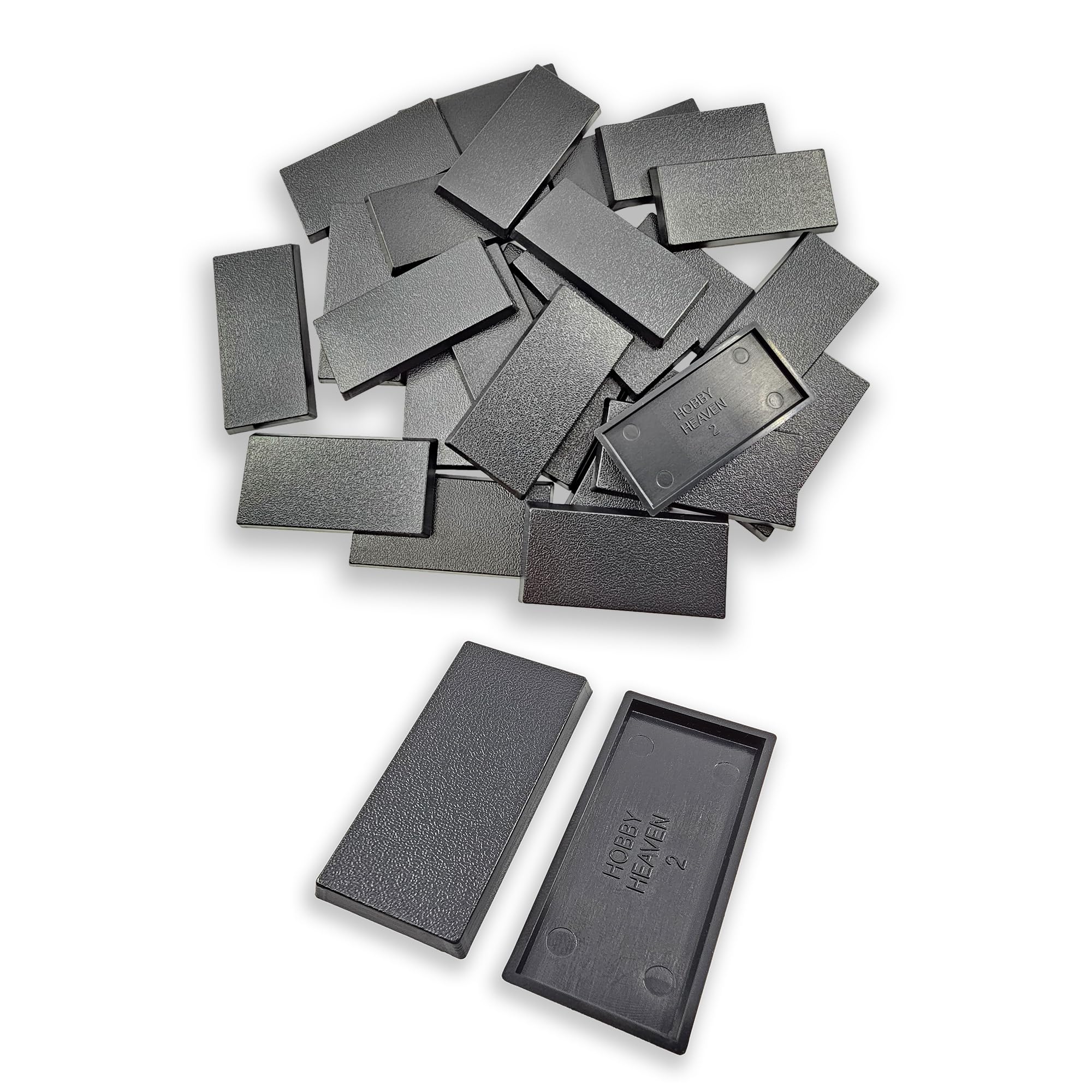 Hobby Heaven Wargaming 50x25mm Rectangle Bases (25 pcs)
