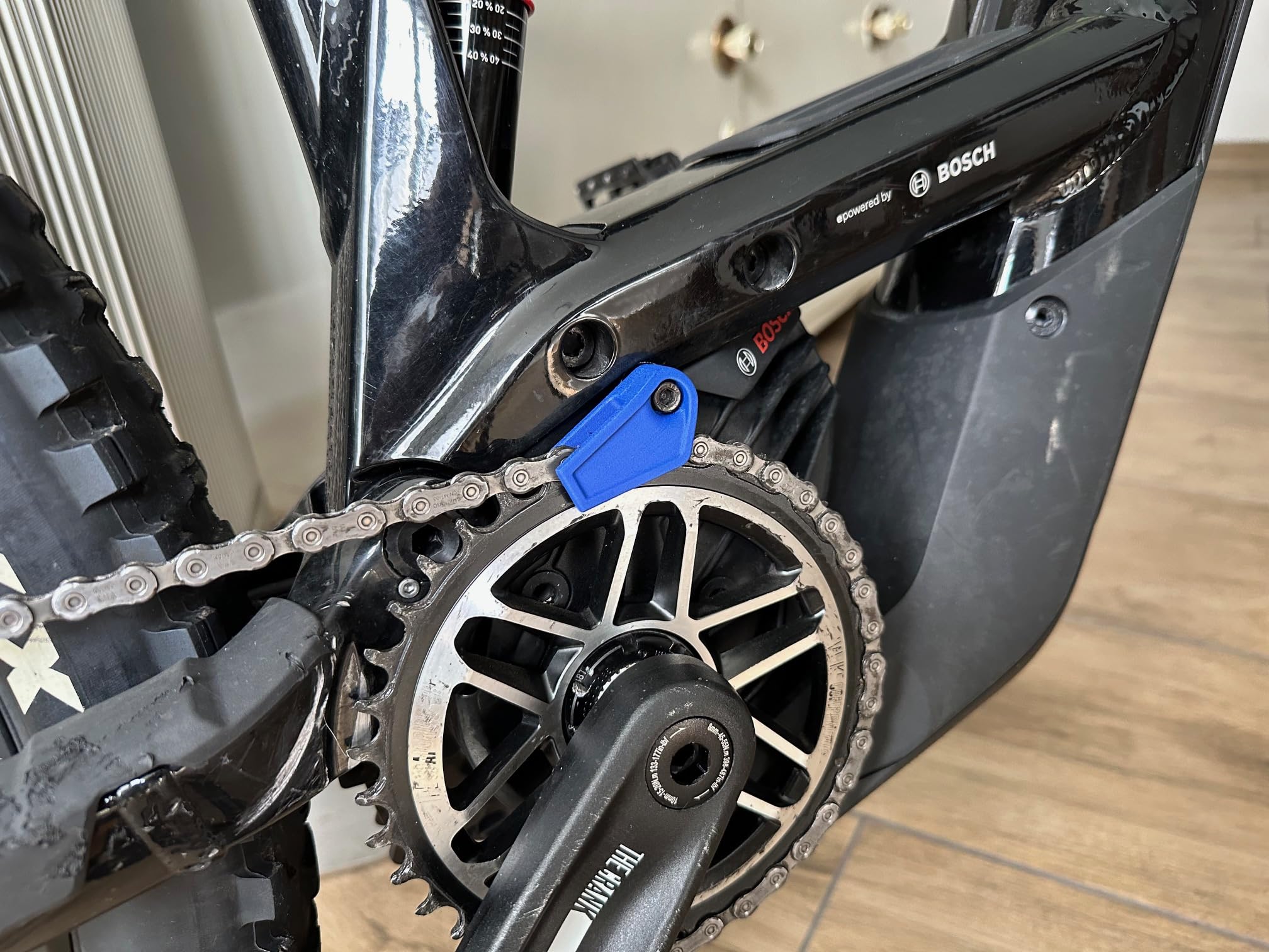 Guida catena per e-bike Bosch di 4a generazione e Yamaha PW-X3, aggiornamento tramite rinforzo con fibra di carbonio Ghost