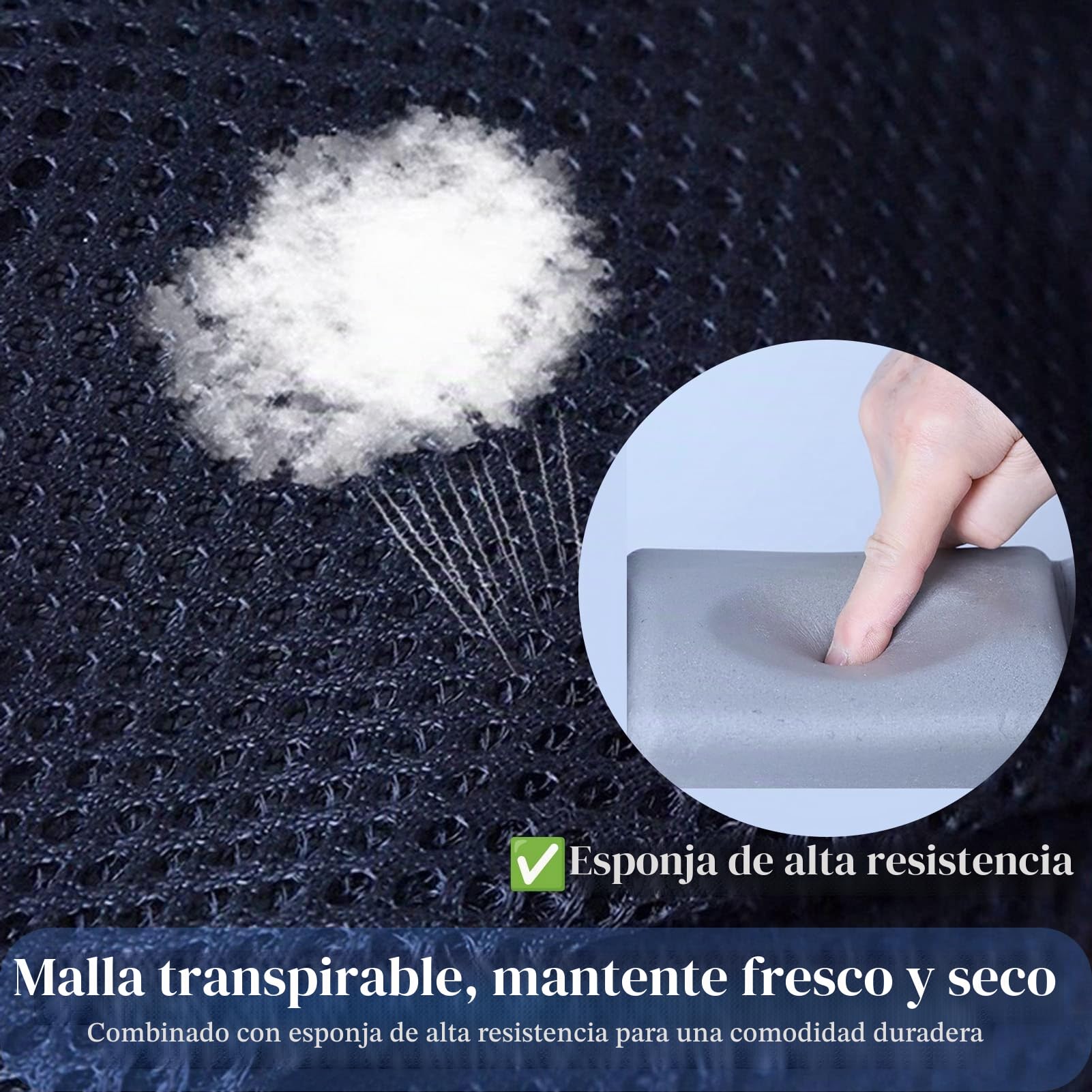 Reposacabezas ajustable para silla de ruedas – Almohada y cojín ergonómicos para reposacabezas, soporte de cabeza y cuello, ideal para personas mayores y discapacitadas – Compatible con sillas manuale