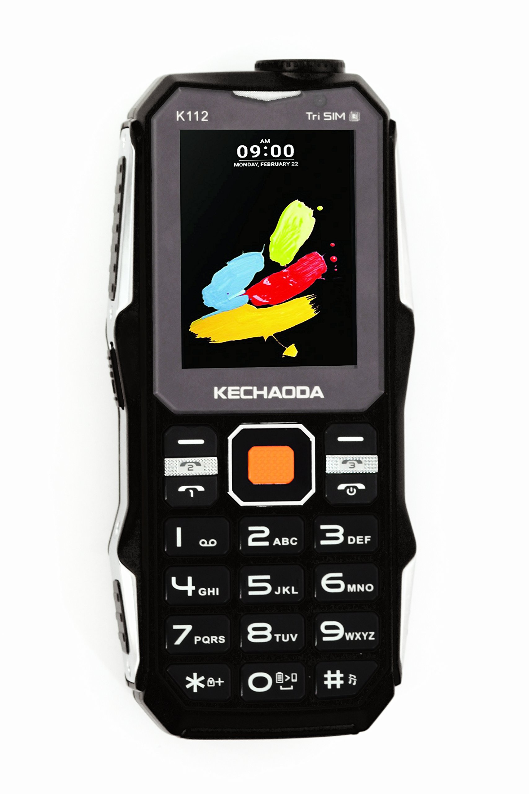 KECHAODA K112, Triple Sim Phone(Black), 12