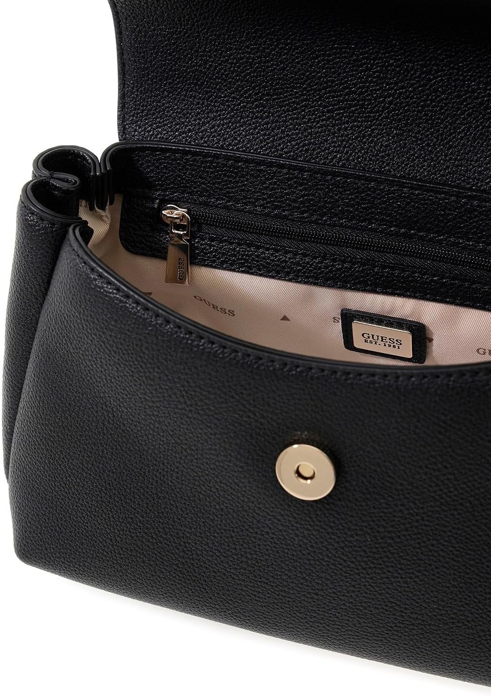 GUESS womens Evie Top Handle Flap - Image 4