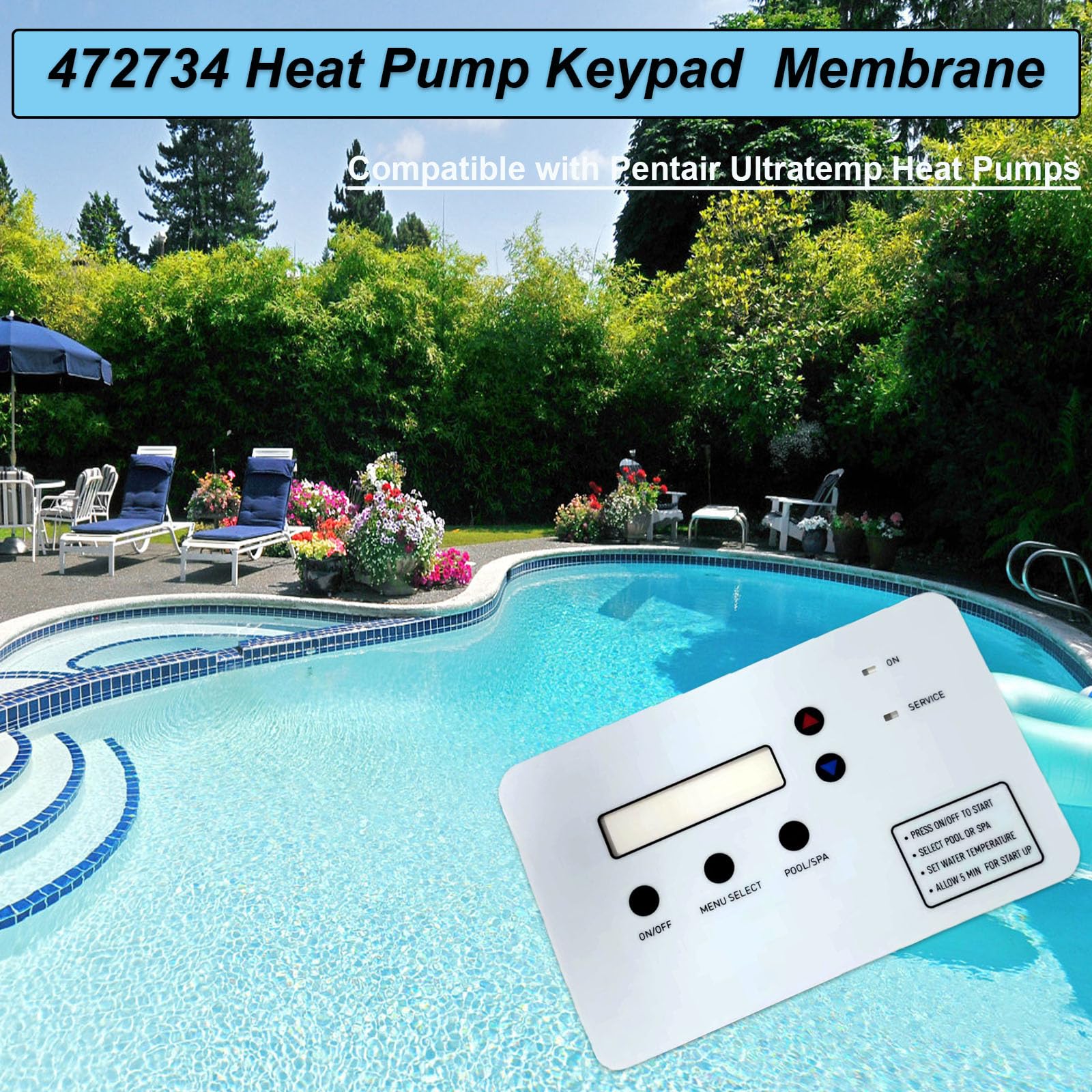 Pentair EC-145322 Pool Pump, Beige