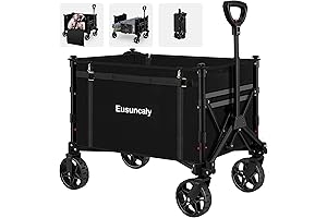 Folding Collapsible Cart with Wheels, Ultimate Convenience and Portability